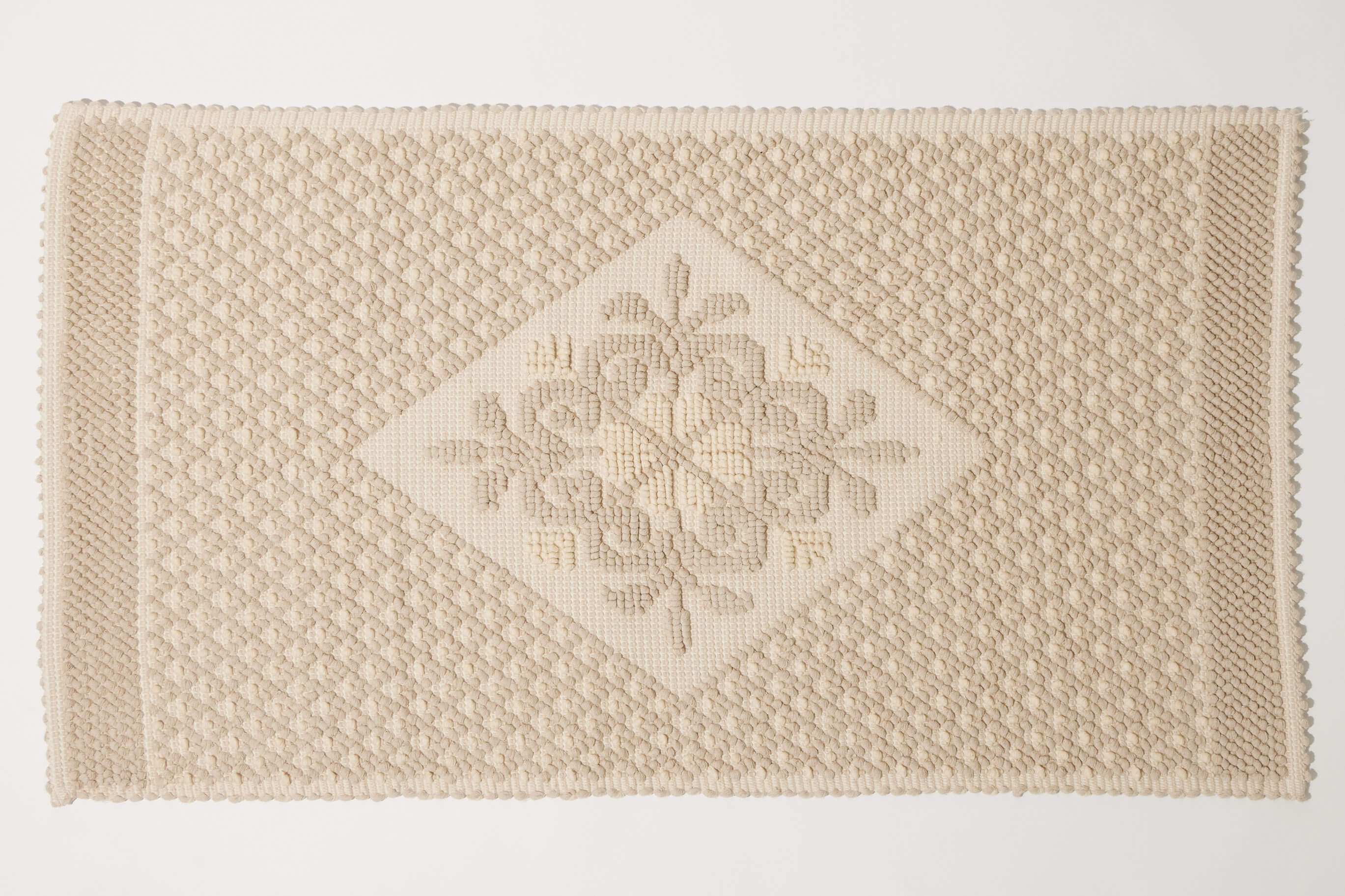 Rosamia - Textile brodé et tissé Coussins et tapis : Tapis Rombino Bicolore