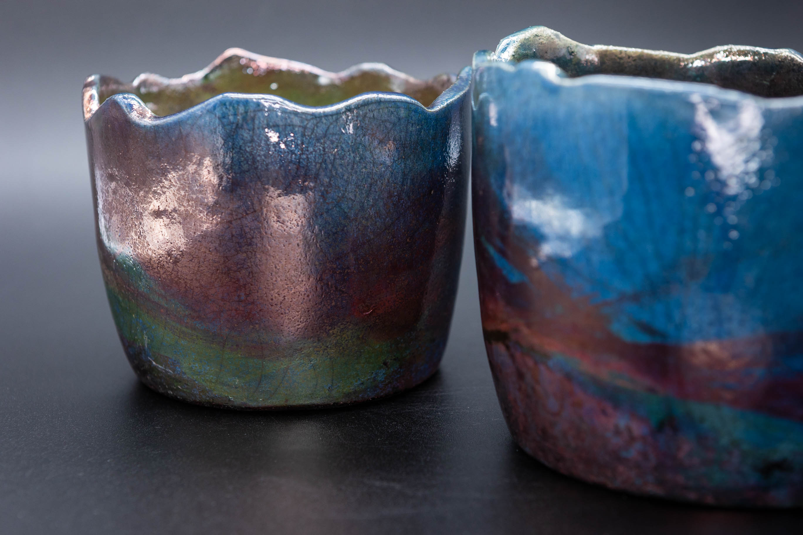 Rosamia - Décoration Beaux objets décoratifs : Cache-pot Vivaldi Blu piccolo - 1