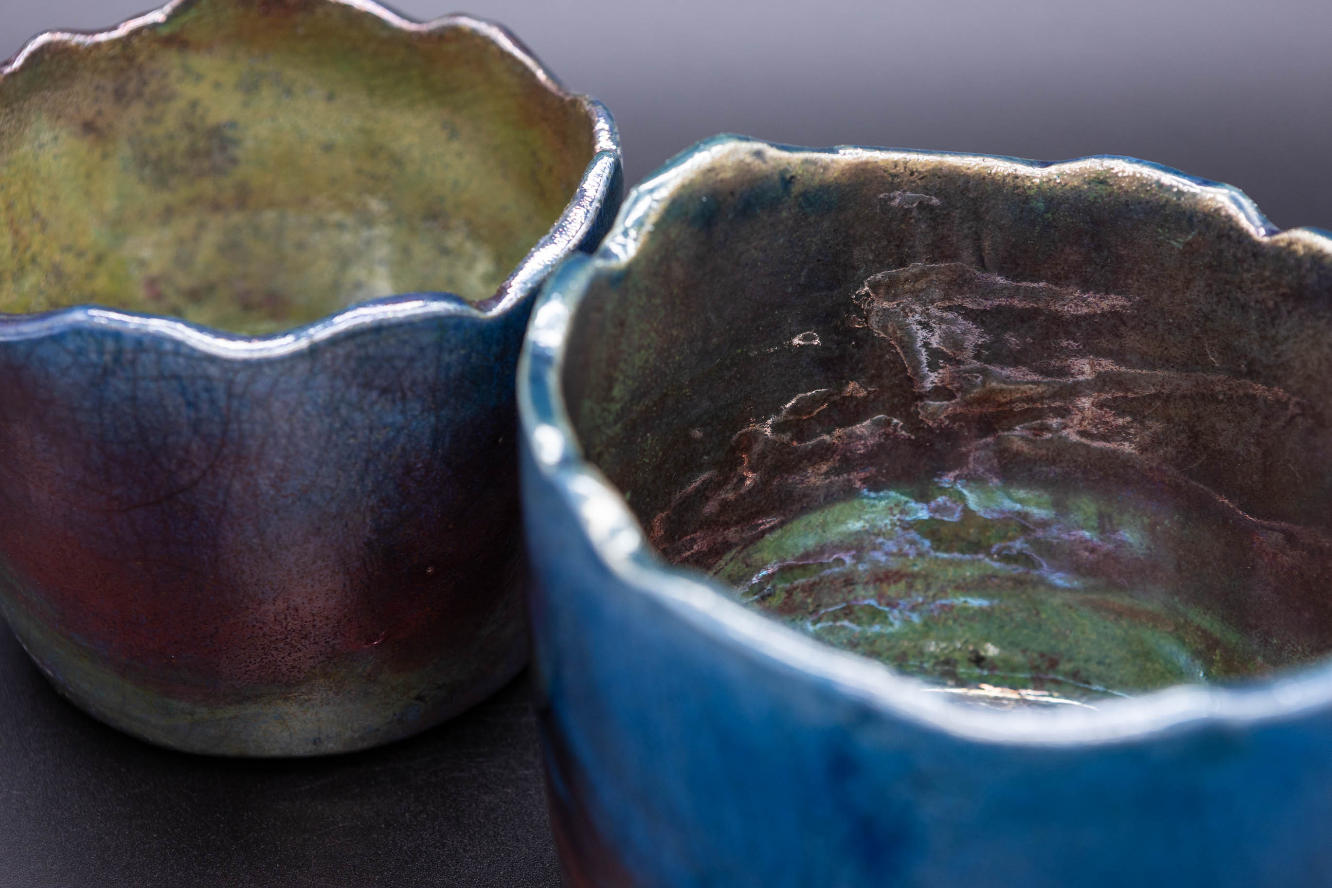 Rosamia - Décoration Beaux objets décoratifs : Cache-pot Vivaldi Blu piccolo - 2